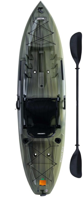 Lifetime Products Kenai Pro Angler 100 Fishing Kayak w/Paddle Moss Fusion