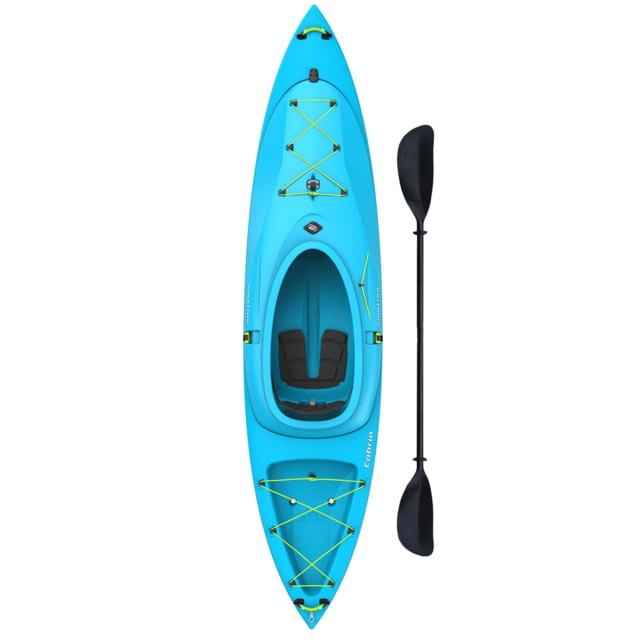 Lifetime Products Lifetime Products Emotion Cabrio Hybrid 110 Sit-In and Sit-On-Top Kayak w/Paddle Glacier Blue Large - $369.99 at CampSaver.com