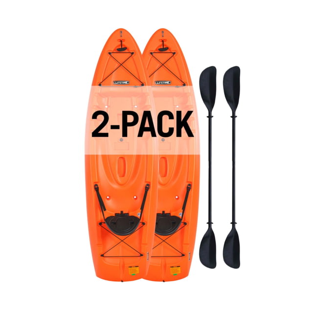 Lifetime Products Lifetime Products Volt 85 Sit-On-Top Kayak w/2x Paddles Orange Large - $969.99 at CampSaver.com