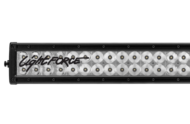 Lightforce Performance Lighting 40 in Dual Row Dual Wattage Led Bar Flashlight Black