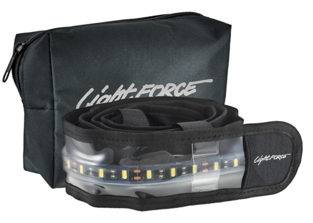 Lightforce Performance Lighting Flexible 1200mm LedLight Flashlight IP67 4000K 18 in Black