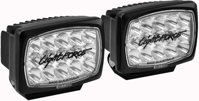 Lightforce Performance Lighting Striker LED Driving Light - Twin Pack with Installation Kit 2 inch ROK40FIR850