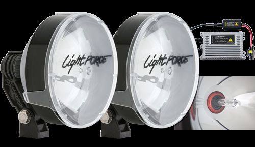 Lightforce Performance Lighting Driving Lights Twin Pack Halogen Flashlight 170 RMDL 12V 35W Remote Gear Twin Pack 5000K