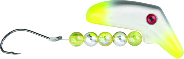 Lindy Lil' Guy Fishing Rig With 36in 14 Lb Fluorocarbon Leader Floating Coward 2in