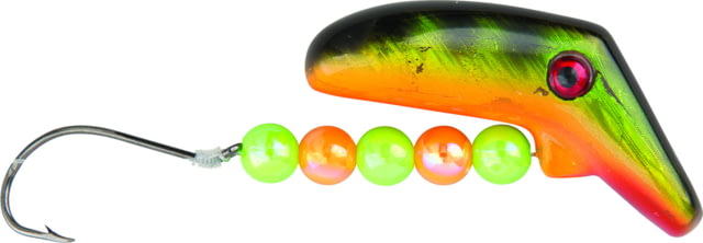 Lindy Lil' Guy Fishing Rig With 36in 14 Lb Fluorocarbon Leader Floating Perch 2in
