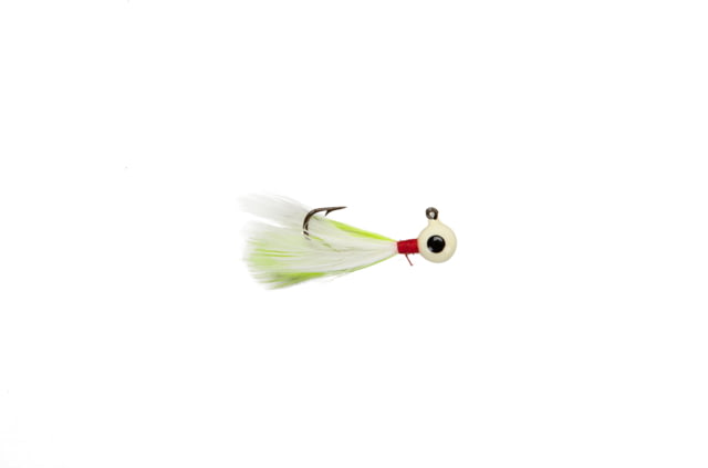 Lindy Little Nipper Fishing Jig 1/16 oz Chartreuse/Glow2/Pack