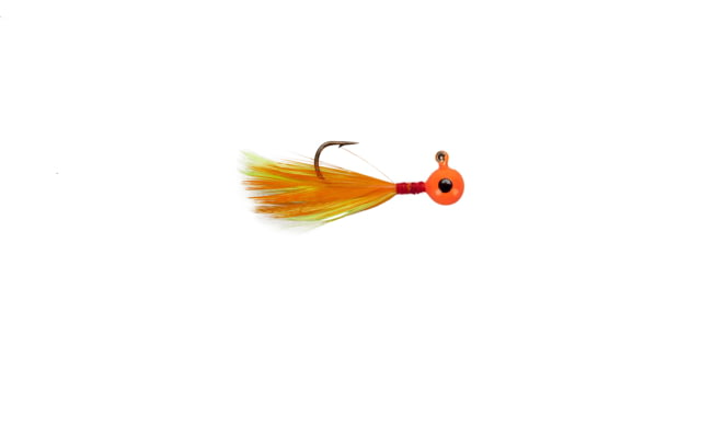 Lindy Little Nipper Fishing Jig 1/64 oz Chartreuse/Orange 2/Pack