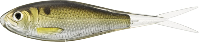 Live Target Skip Shad Soft Jerkbaits 9 5.25in Silver/Brown