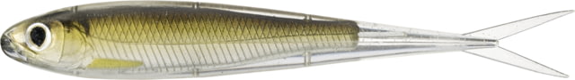 Live Target Twitch Minnow Soft Jerkbaits 4 4.5in Silver/Brown