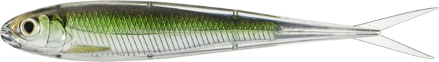 Live Target Twitch Minnow Soft Jerkbaits 4 3.75in Silver/Green