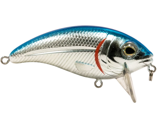 Livingston Lures Bull Nose Lure Black Back Chrome Shad