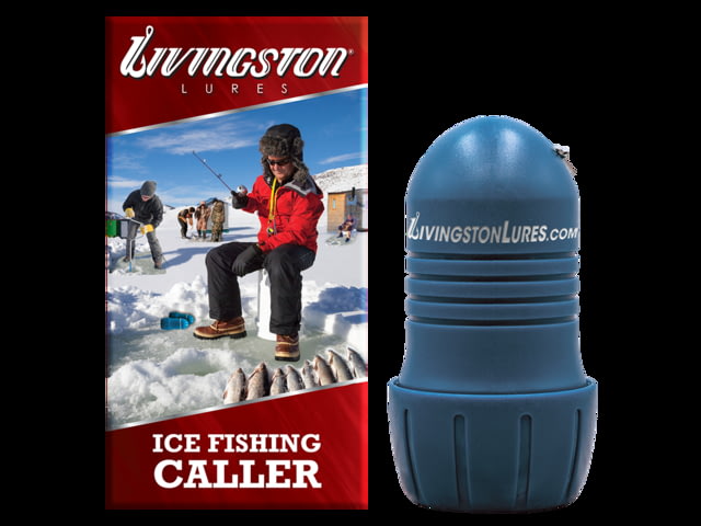 Livingston Lures Caller Series Lure Ice Fishing Blue