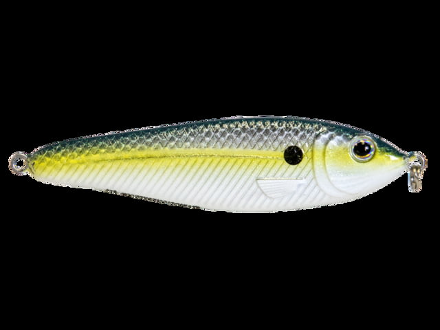 Livingston Lures EBS Jigging Spoon Lure Chartreuse Shad