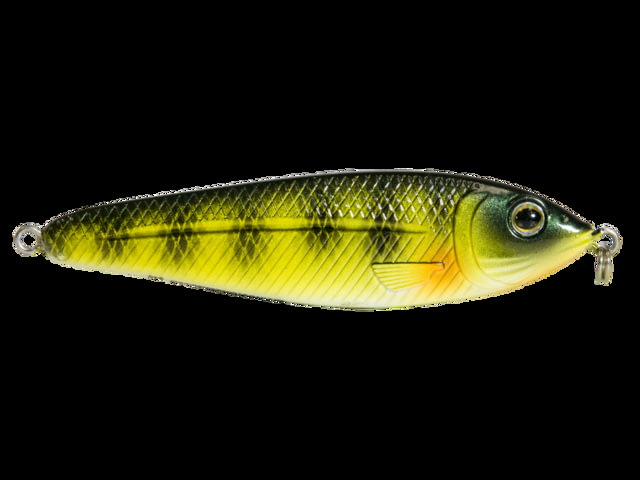 Livingston Lures EBS Jigging Spoon Lure Natural Perch