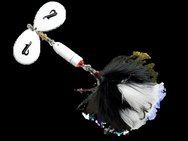 Livingston Lures EBS Spinner 158 Lure White Black