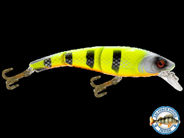 Livingston Lures Head Hunter 8 Lure Green Perch
