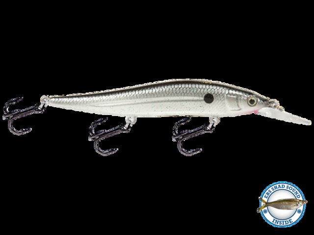Livingston Lures JerkMaster 121D Lure Chrome XXX Shad