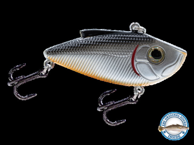 Livingston Lures Pro Ripper Lure Black Back Chrome Shad