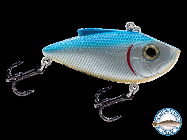 Livingston Lures Pro Ripper Lure Blue Back Chrome Shad