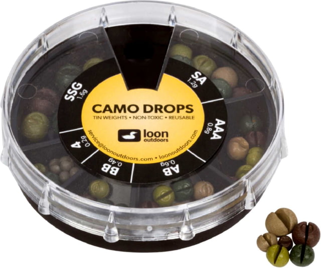 Loon Drop Tin Shot Assortments Camo 6 Division