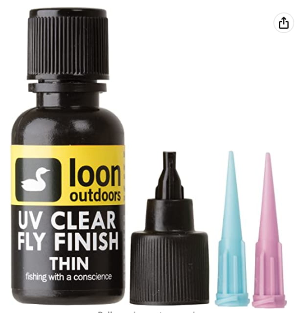 Loon UV Fly Finish Thin 1/2 oz Clear