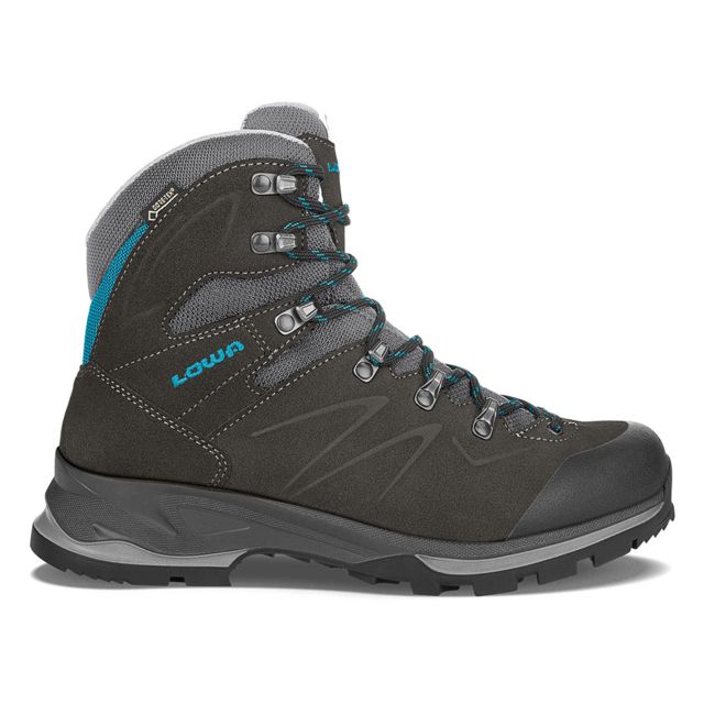 Lowa Badia GTX Hiking Boots - Women's Anthracite/Blue Medium 8.5