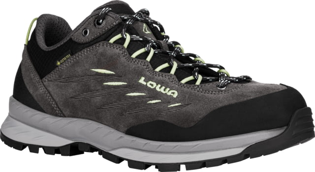 Lowa Delago GTX Lo Hiking Boots - Women's Anthracite/Mint Size 7.5