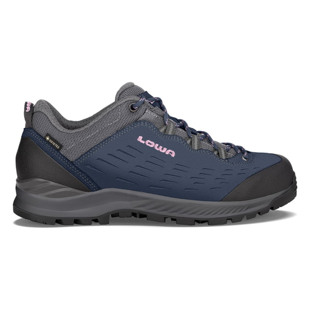Lowa Explorer II GTX Lo Hiking Boots - Women's Navy/Lilac Size 8
