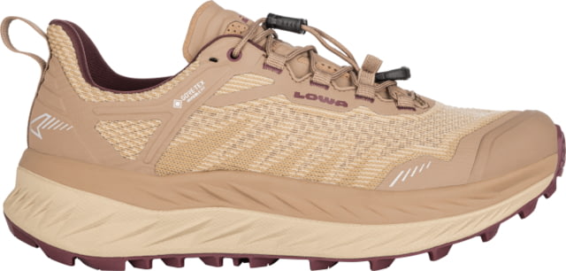 Lowa Fortux GTX Hiking Shoes - Women's Dune/Grape 6.5