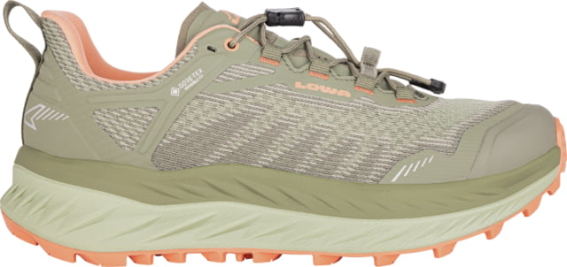 Lowa Fortux GTX Hiking Shoes - Women's Seaweed/Melon 7