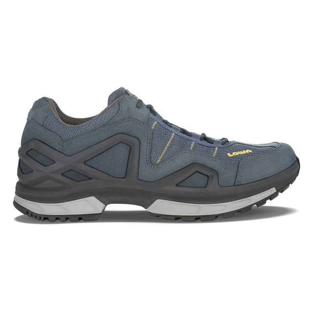 Lowa Gorgon GTX Hiking Boots - Men's Steel Blue/Mustard Medium 9.5
