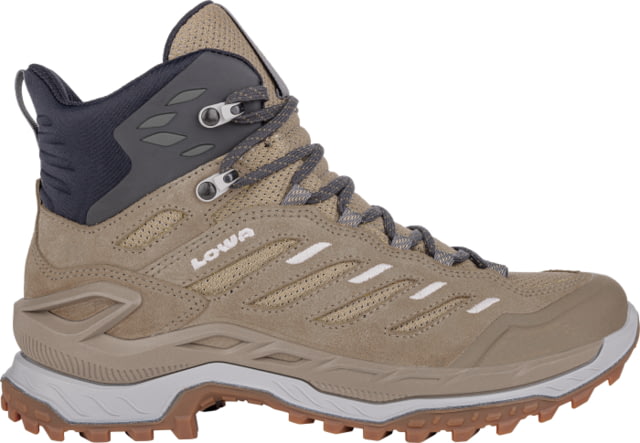 Lowa Innovo Mid Hiking Shoes - Women's Dune/Grey 11 3213364833-DUNGRY-M110