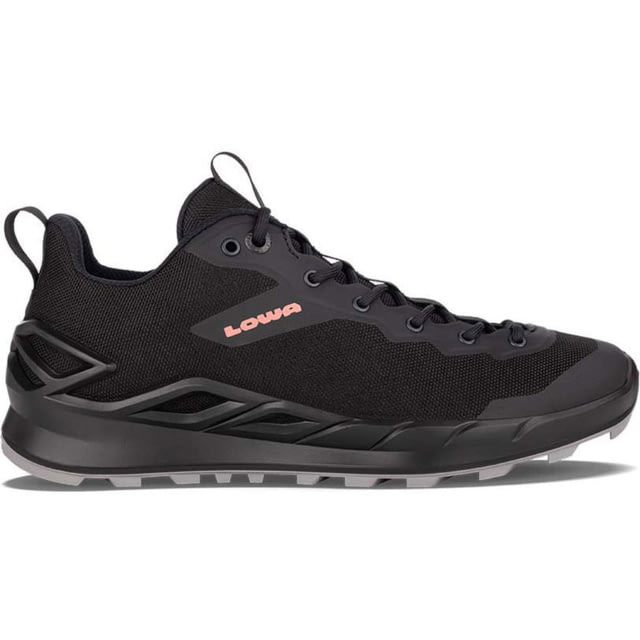 Lowa Legata Lo Hiking Shoes - Women's Black/Coral 9