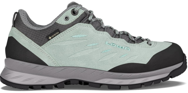 Lowa Delago GTX Lo Hiking Boots - Womens Patina Green/Light Blue 6