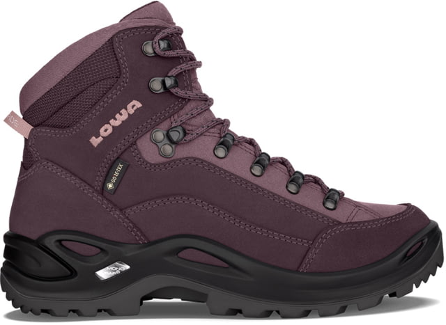 Lowa Renegade GTX Mid Hiking Shoes - Womens Prune/Mauve 9.5