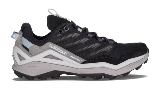 Lowa Maddox Pro Lo Hiking Shoes - Women's Black/Grey 11