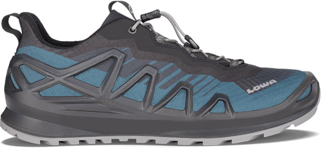 Lowa Merger GTX Lo Hiking Boots - Men's Steel Blue/Anthracite 14