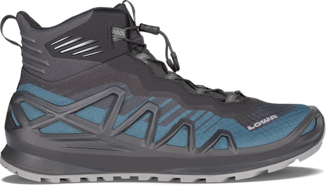 Lowa Merger GTX Mid Hiking Boots - Men's Steel Blue/Anthracite 9.5