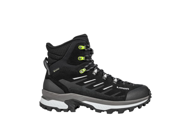 Lowa Randir GTX Mid Hiking Shoes - Men's Black/Grey 10 2117709930-BLKGRY-M100