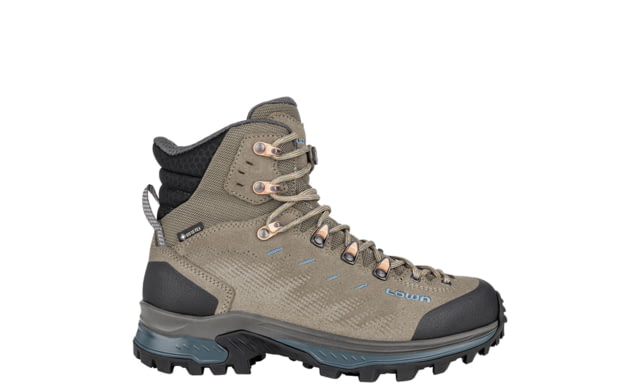 Lowa Randir GTX Mid Hiking Shoes - Women's Stone/Petrol 6 2217759574-STNPET-M060