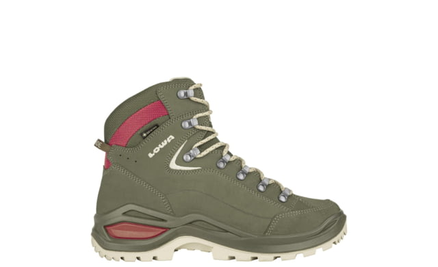 DEMO Lowa Renegade Evo GTX Mid Hiking Shoes - Women's Grey Green/Panna 10