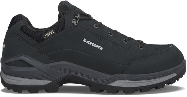 Lowa Renegade GTX Lo Hiking Shoes - Men's Medium 9 US Black/Graphite  US