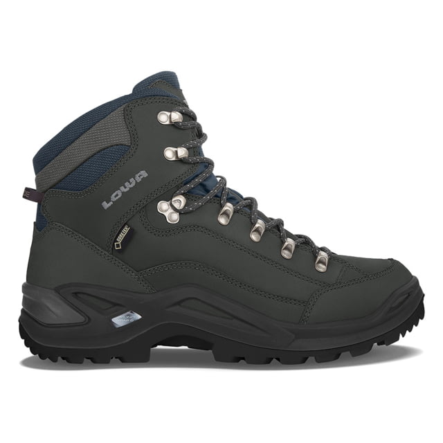 Lowa Renegade GTX Mid Hiking Boots - Men's Dark Grey Size 8 Medium