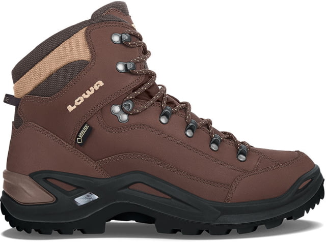 Lowa Renegade GTX Mid Hiking Shoes - Men's Medium 12 US Espresso/Brown  US