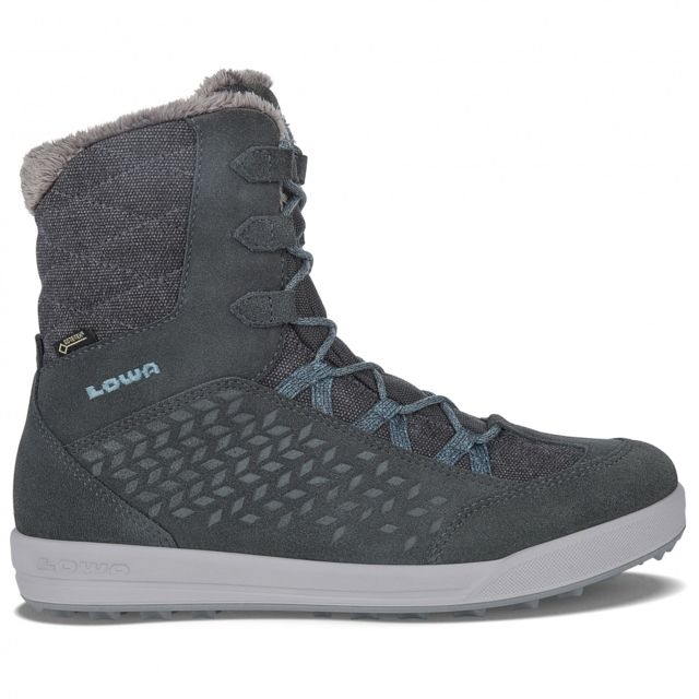 Lowa Tallinn GTX Mid Winter Boots – Women’s Anthracite/Blue Grey Medium 6.5