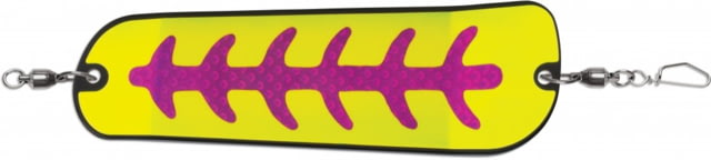 Luhr Jensen Luhr Jensen Money Roll Flasher Jig 8-1/4 oz Nuclear Carbon Glow