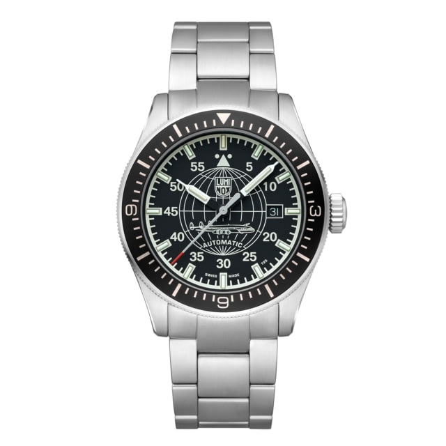 Luminox Constellation Automatic 9600 Series Watch Black/Silver 42mm
