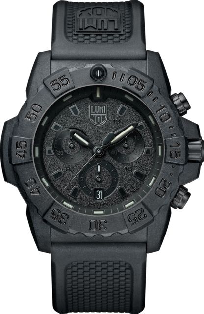 Luminox Navy Seal Chronograph Watches Black/Black 45 mm