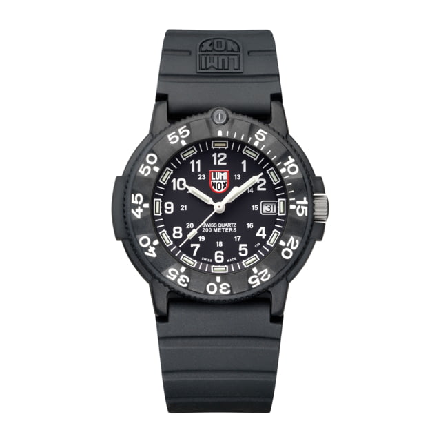 Luminox Navy Seal Dive Watch Black Dial Dive Strap