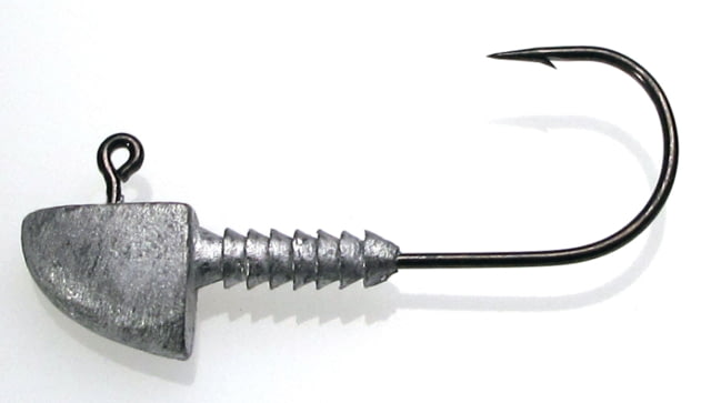 Lunker City Light Tackle Saltwater Fin-S Head with Grip 1/4 oz 3/0 Hook 10/Bag